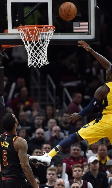 Oladipo drops 32 points as Pacers cruise to 98-80 win over Cavs in Game 1